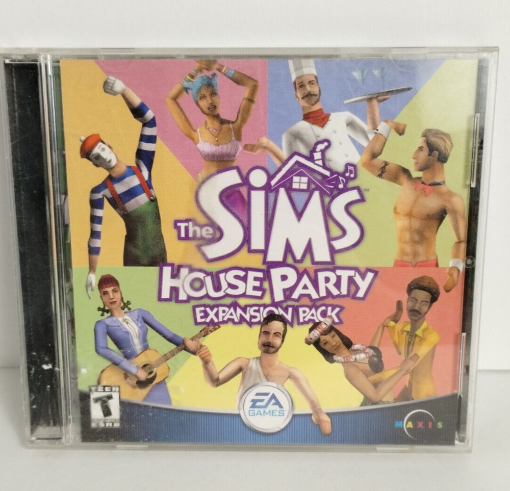 The Sims - House Party Expansion Pack PC CD-ROM